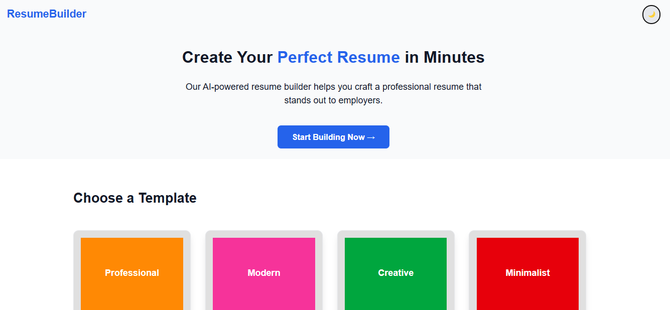 AI Resume Builder
